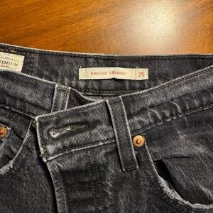 Levi's Ribcage Straight Denim Jeans W25